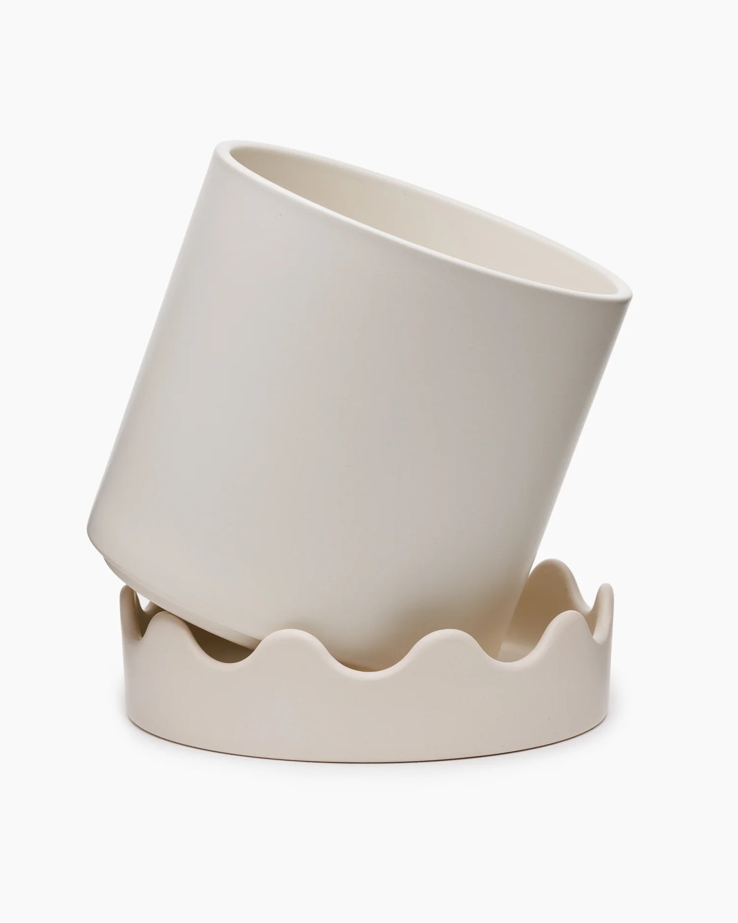 Pissaro Pot with Saucer