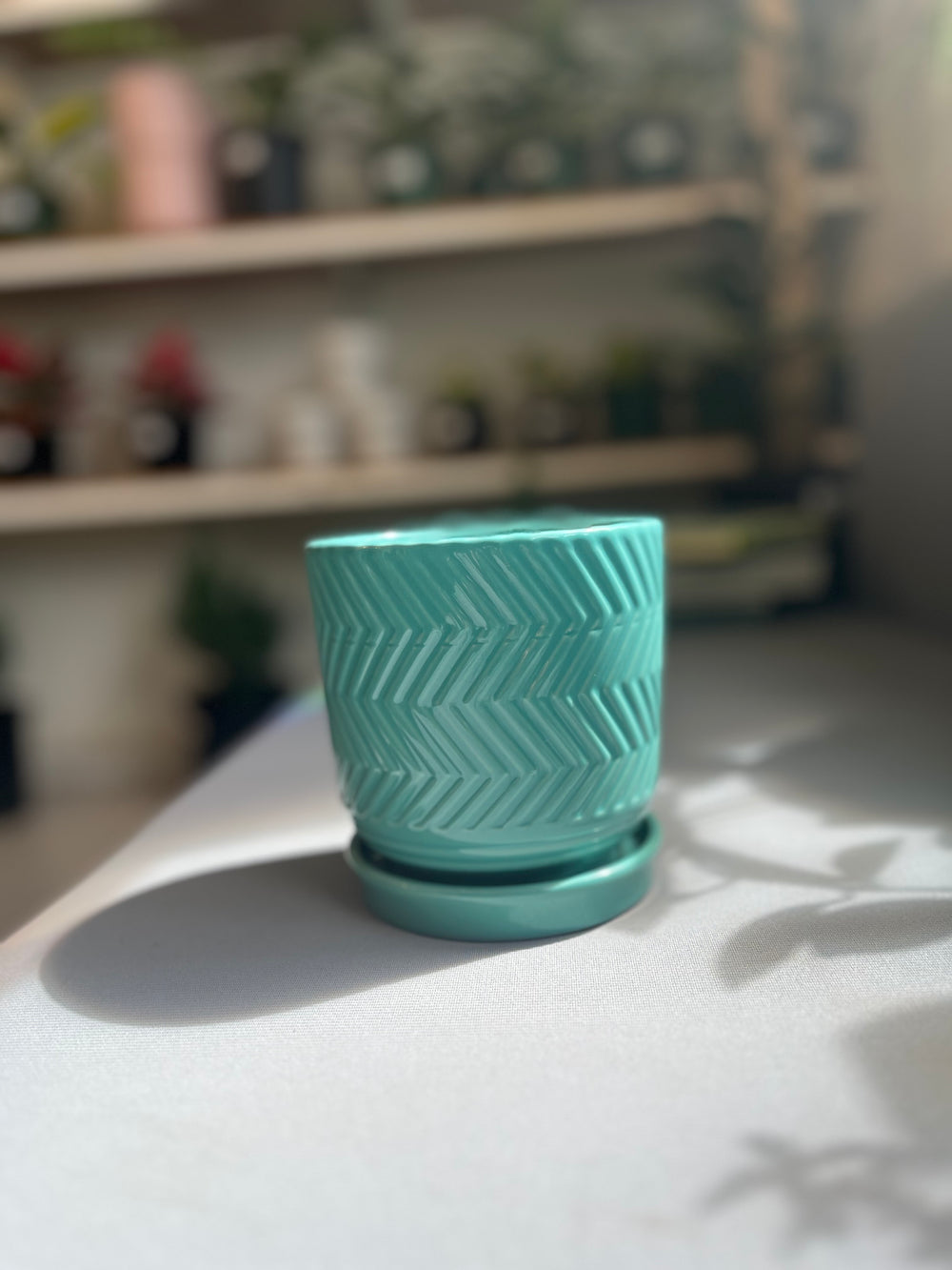 Monet Pot - Blue 4”