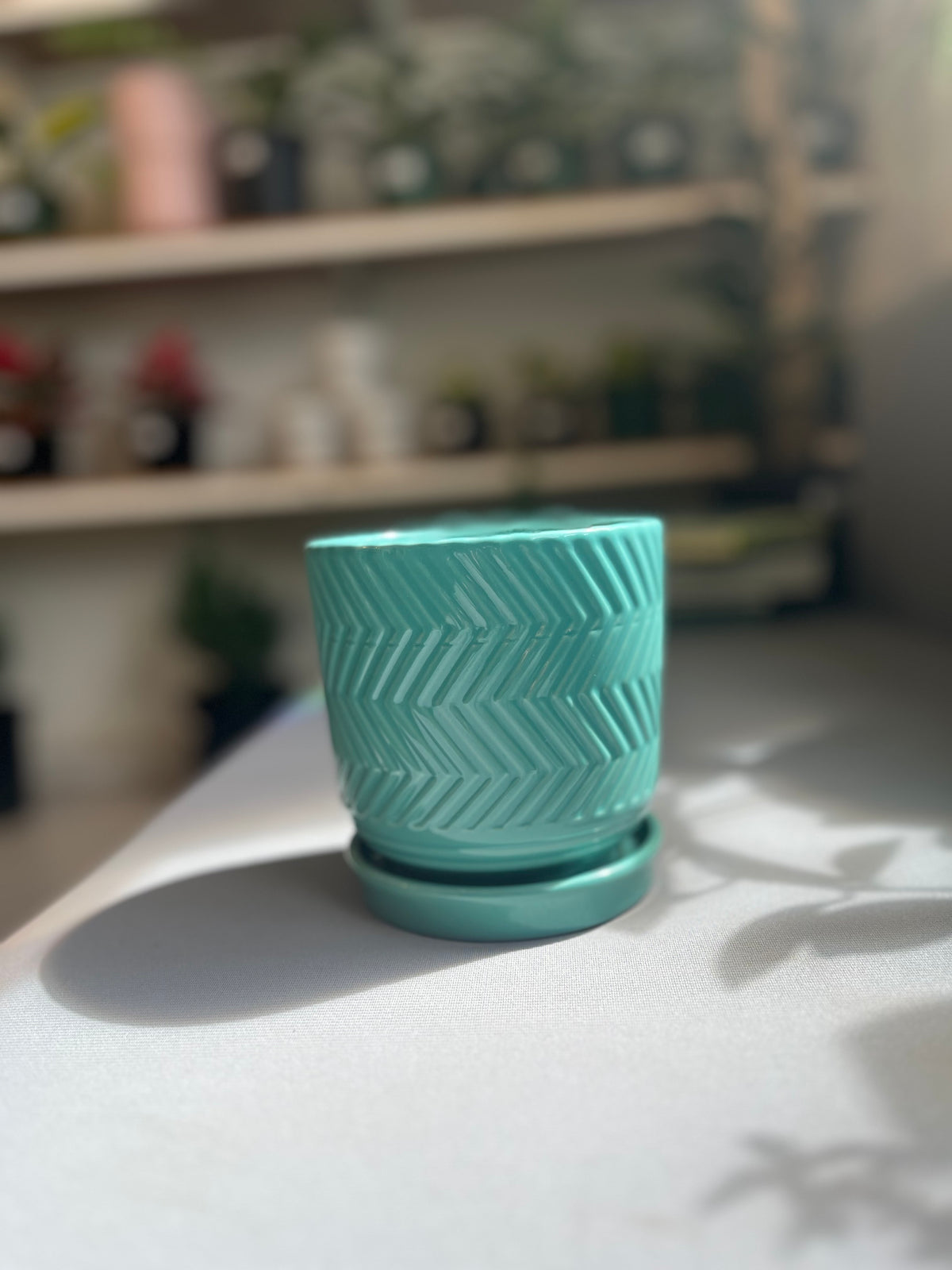 Monet Pot - Blue 4”