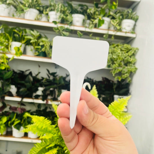 White Plant Tag