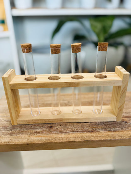 Wooden Propagation Base W/tubes