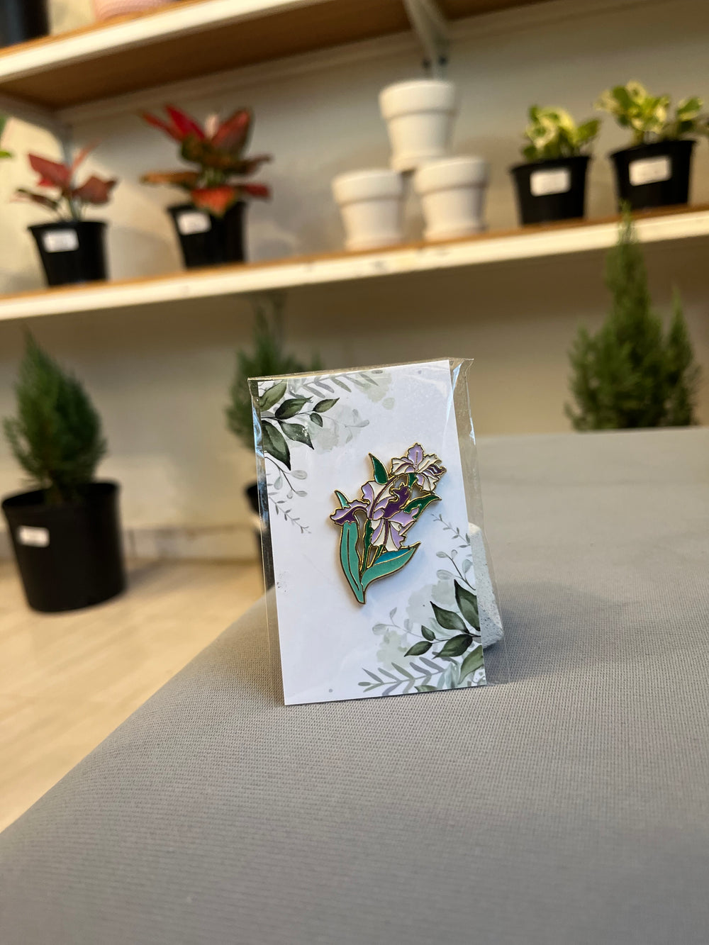 Pin Flor de Lirio(Iris)