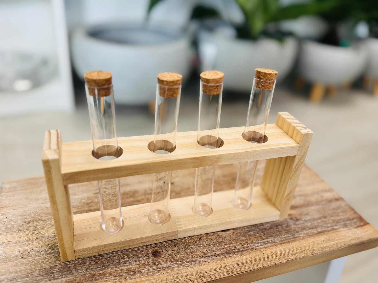 Wooden Propagation Base W/tubes