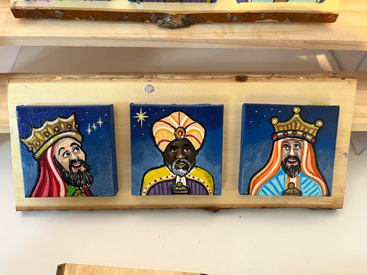 Triología de Reyes en Canvas